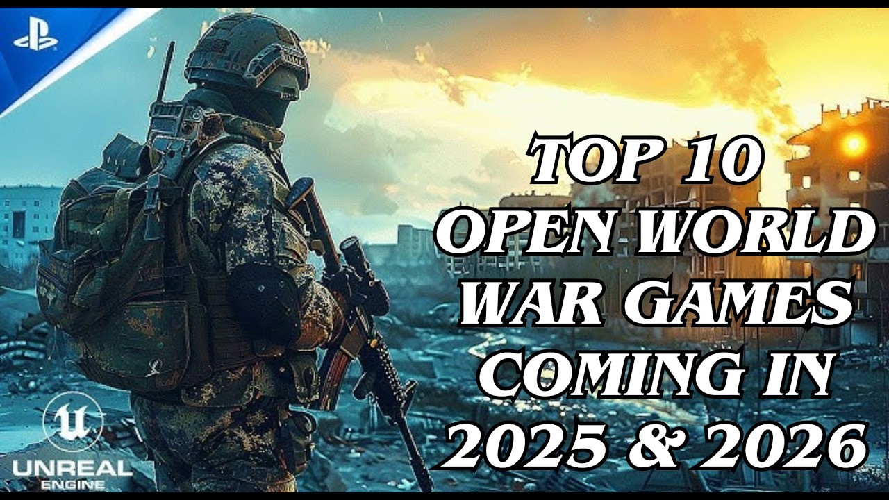 TOP 10 Open World War Games Coming in 2025 and 2026 - YouTube
