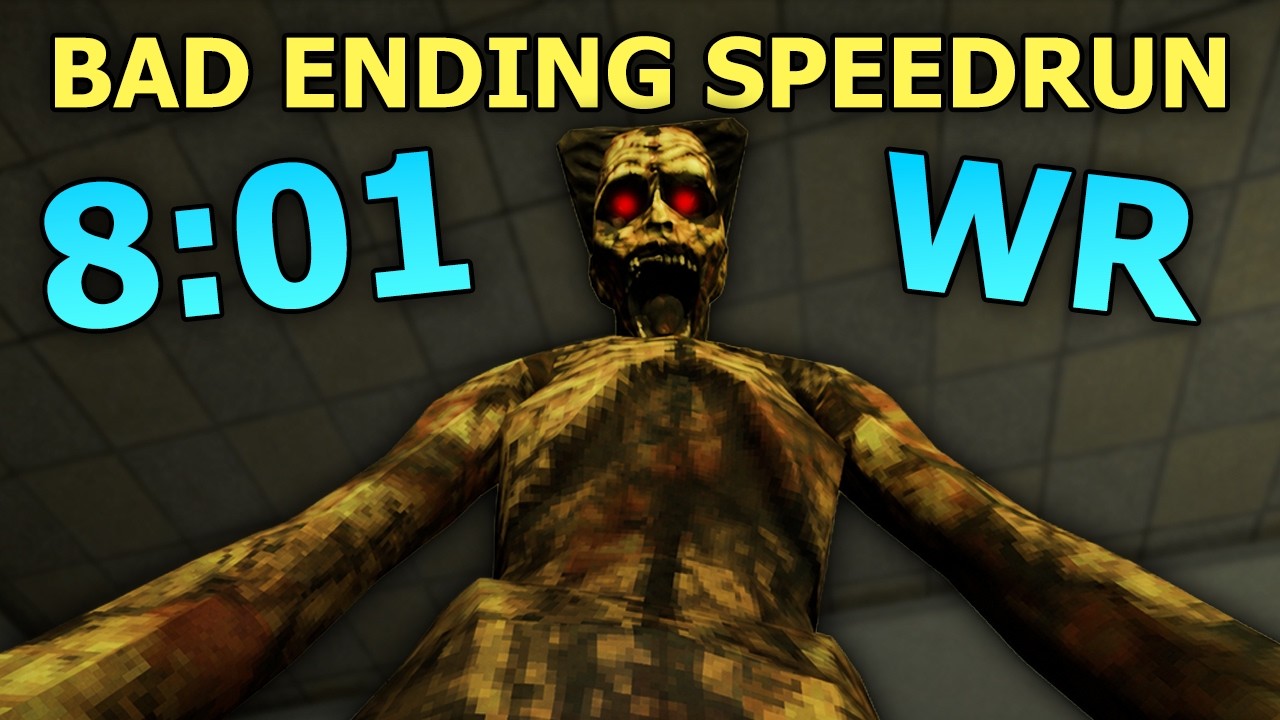 【未開封】BADHOP THE FINAL LIVE VIDEO Shift At Midnight SPEEDRUN (8:01) World Record - Bad Ending Solo