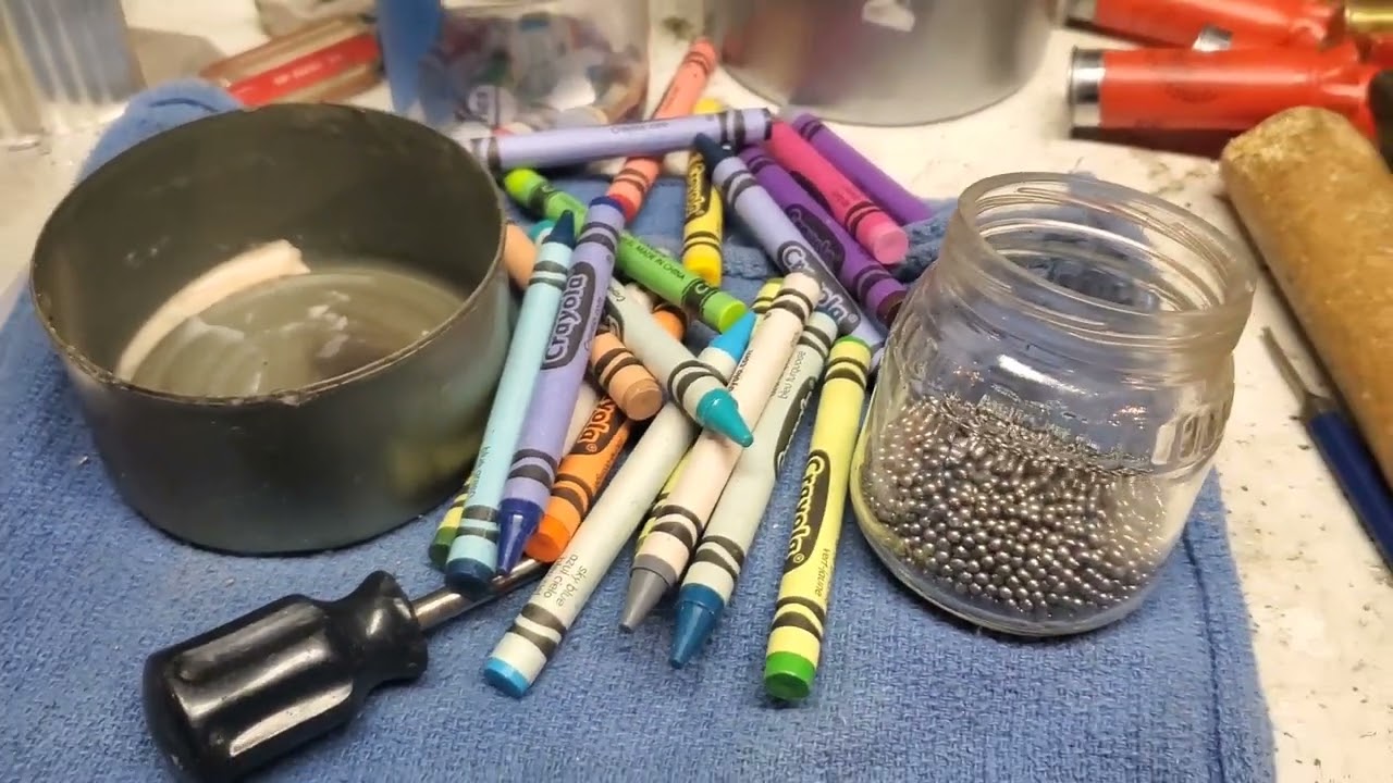 Making 12 gauge wax slugs YouTube