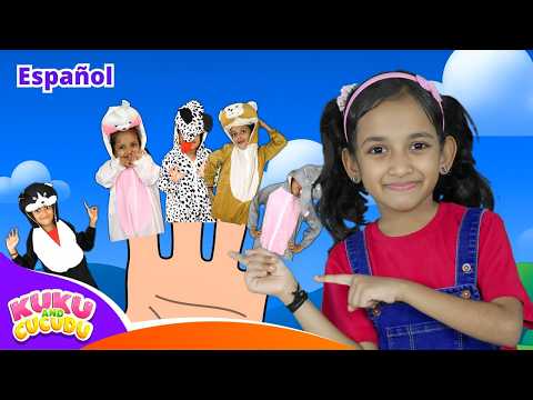 Animal Finger Family 🐶🐱 - Nursery Rhymes – Kuku and Cucudu
