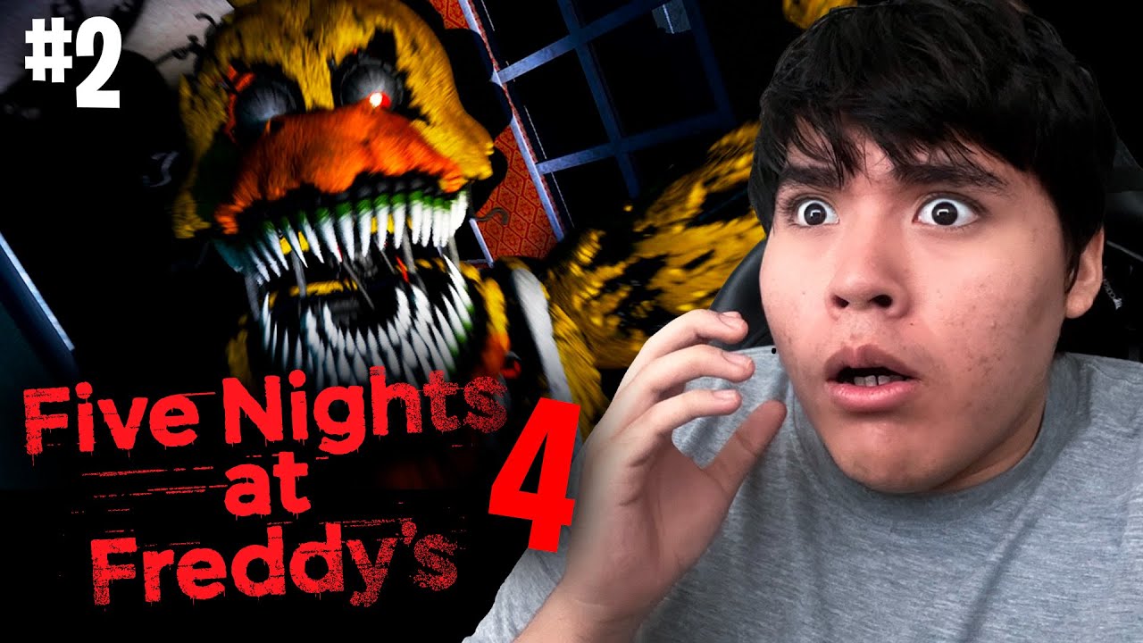 🎃Y OTRA VEZ CON FNAF 4 TMR😭