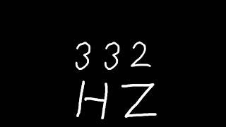 332 hz