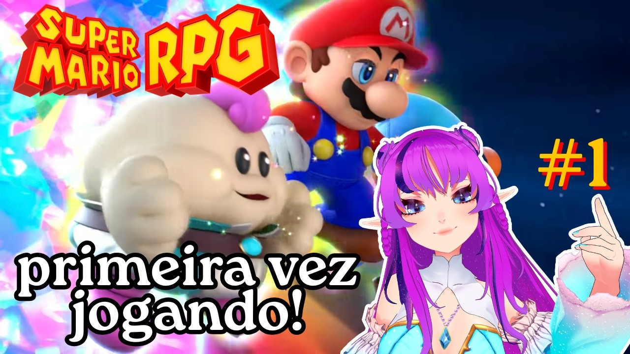 Super Mario RPG remake gameplay pt/br #1
