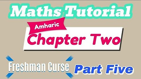 Freshman Mathematics:- Chapter two|| Part 5|| INDUCTION |  #AtcTube #Tutorial #Maths #freshman #abdi