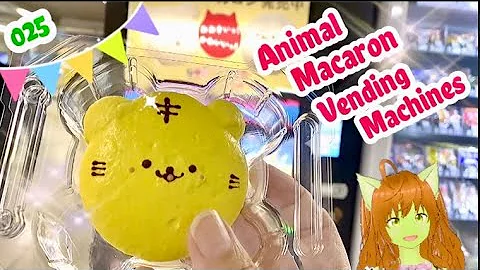 025 🎀Animal Macaron Vending Machines😋 - Unique Vending Machines in Tokyo