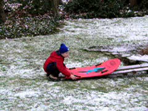 More ice sledding