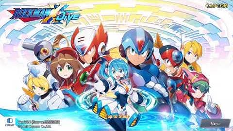 MEGA MAN X DiVE (by CAPCOM TAIWAN) - iOS / ANDROID GLOBAL LAUNCH GAMEPLAY