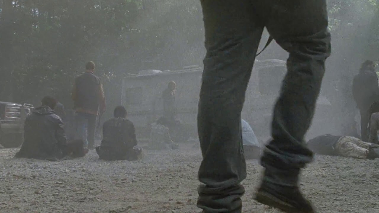 The Walking Dead Scene | Sad Group [7x01] - YouTube