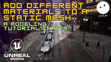 Assign Multiple Materials to a Static Mesh