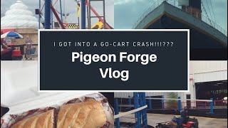 I ALMOST GOT INTO A GO-CART CRASH