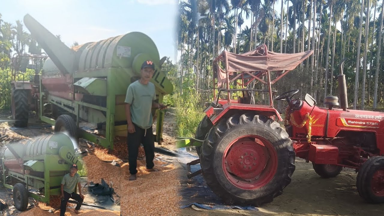  Aaj Machine se mukkai nikal rahi hu tractor ka machine se