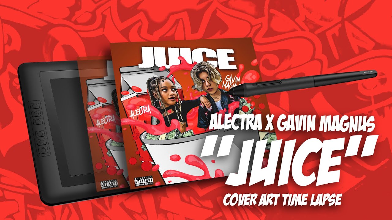 Alectra X Gavin Magnus Juice Official Cover Art Time Lapse Youtube