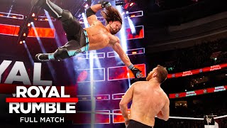 FULL MATCH - AJ Styles vs. Kevin Owens \& Sami Zayn – WWE Title Handicap Match: Royal Rumble 2018