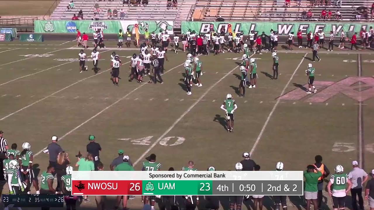 UAM Football vs. Northwestern Oklahoma State University YouTube