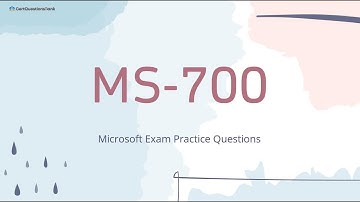 MS-700 Managing Microsoft Teams Exam Practice Questions with Explanations