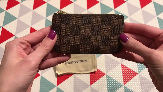 LOUIS VUITTON UNBOXING  KEY POUCH / REVIEW & WHAT FITS! 