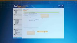 Payment Gateway Integration - BlueSnap API