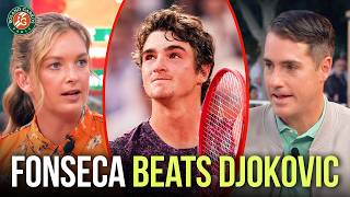 TNT Crew Reacts to Joao Fonseca's Upset Win vs. Novak Djokovic | Roland-Garros 2026