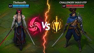 THEBAUSFFS YONE FINALLY FACES CHALLENGER YASUO OTP (Hail of Blades VS LETHAL TEMPO)