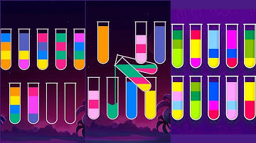 Water Sort Puzzle Gameplay 6 , Android Games ios Walkthrough Simulator Think Brain