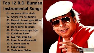 Best Of Rd  Burman Instrumental   R D Burman  Top 12 Instrumental  sr99