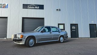 DETAILING Mercedes 190E 2.3-16 1985 - Polish & ceramic coating