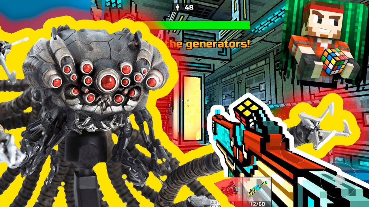 Pixel Gun 3D Mini Games//Virtual Worlds//Spaceship👽 YouTube