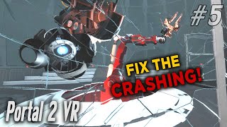 We FIXED Portal 2 VR! The Escape IS the BEST CHAPTER in VR!
3D/HSBS: https://www.youtube.com/watch?v zj9Us9ZYsk
Simple Portal 2 VR installer
https://drive.google.com/file/d/1nYg2qmrLs6YLIxAtKbMO_cyQdMjhG-d2/view?usp=sharing
Discord Flat2VR Source
https://discordapp.com/channels/747967102895390741/1152660029967708160/1210216646036422666
Launch parameters for Portal 2 in Steam
-insecure -window -novid +mat_motion_blur_percent_of_screen_max 0 +mat_queue_mode 0 +mat_vsync 0 +mat_antialias 0 +mat_grain_scale_override 0 +snd_surround_speakers 5
Portal 2 VR Mod
https://github.com/Gistix/portal2vr/releases
00:00 Introduction
00:24 Recap of the Portal 2 VR situation
01:32 SteamVRs Desktop Game Theater JOKE FIASCO
03:12 Valve doing like Capcom
03:31 How to RESOLVE PORTAL 2 VR CRASHES
05:10 Finally, The Escape!
21:44 The Fall
26:19 Conclusion
Is your Portal 2 VR crashing? Have you not been able to play the chapter The Escape at all? Is your game outright crashing on launch since the last useless Valve update? Well fear not, we at Stereo3DPlays will show you how to fix Valves mod breaking updates, allowing you to experience one of the best chapters in the entire game! We FIXED Portal 2 VR! The Escape IS the BEST CHAPTER in VR!