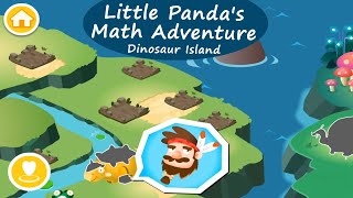 Little Panda's Math Adventure - Dinosaur Island - Spot the difference | Babybus Games screenshot 4