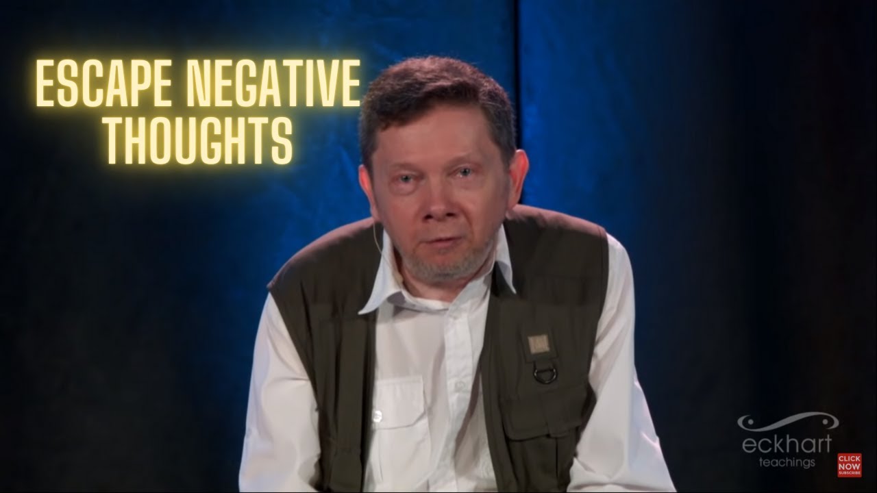 Eckhart Tolle - Stop Negative thinking - YouTube