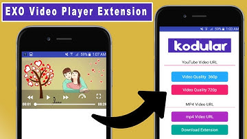 EXO Video Player Extension for Kodular | Thunkable | Appybuilder