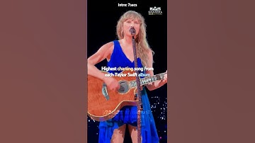 Highest charting song from each Taylor Swift album || #taylorsversion #swiftie4ever #theerastour