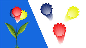 Create Beautiful Flowers using the Blend Tool in Illustrator - Beginner Tutorial #illustrator