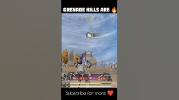Grenade kills😍Watch till the end😂 #callofdutymobile #shorts #codmobile #codm #callofduty #cod