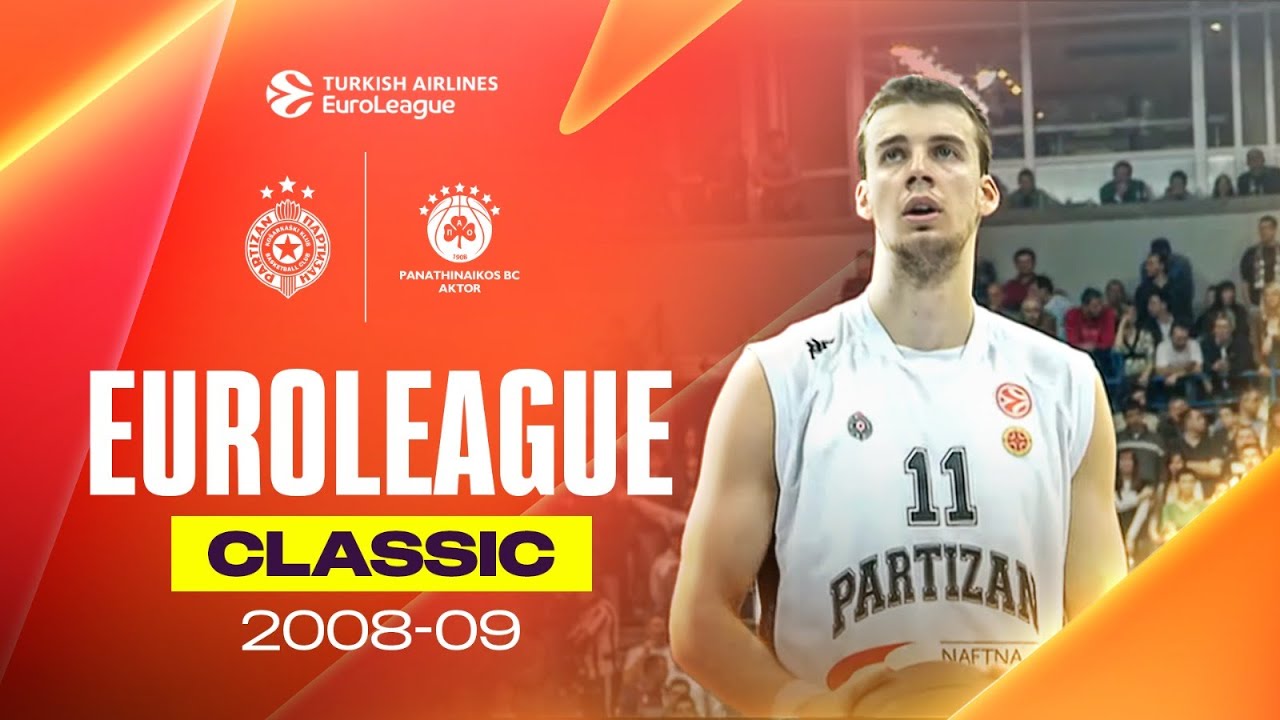 LEGENDARY Clash | Partizan - Panathinaikos | EUROLEAGUE CLASSIC GAMES 2008-09