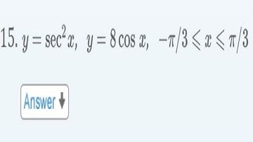 Find the area of the region. y = sec^(2)(x), y = 8cos(x), -π/3 x π/3