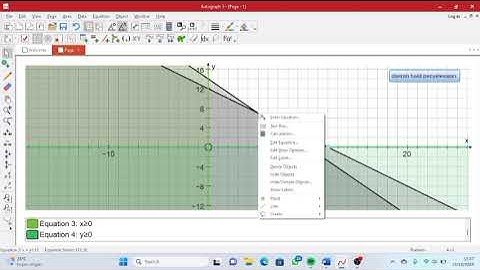 cara penggunaan autograph untuk menentukan nilai minimum