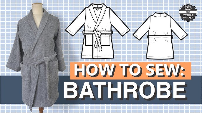 House Coat For Men PDF sewing pattern and sewing tutorial – DGpatterns