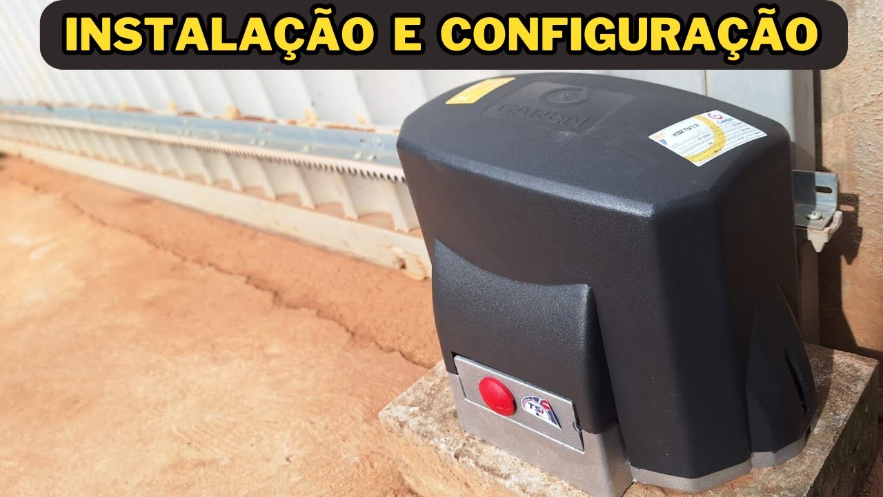 Como Instalar Motor TSI PRO da Garen em Portão de Correr (Deslizante ...
