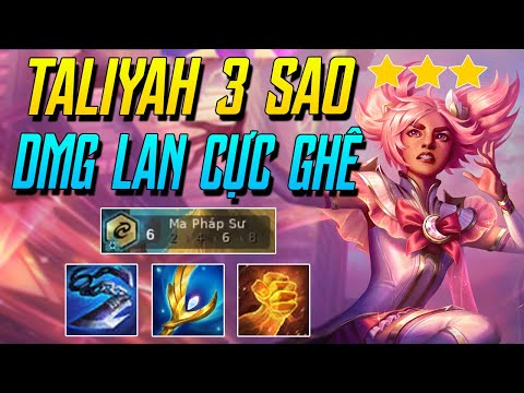 Video (ĐTCL MÙA 8) TALIYAH 3 SAO 6 MA PHÁP SƯ 1 CHIÊU CHẾT... - youtube