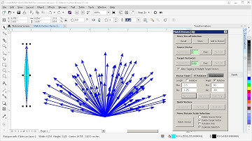CorelDRAW macro - Match Vectors - Demo 17