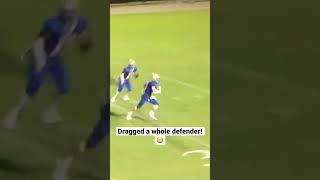 Unstoppable. 💪 Zach Dodson | Huntingdon HS, TN #hudl #shorts #football