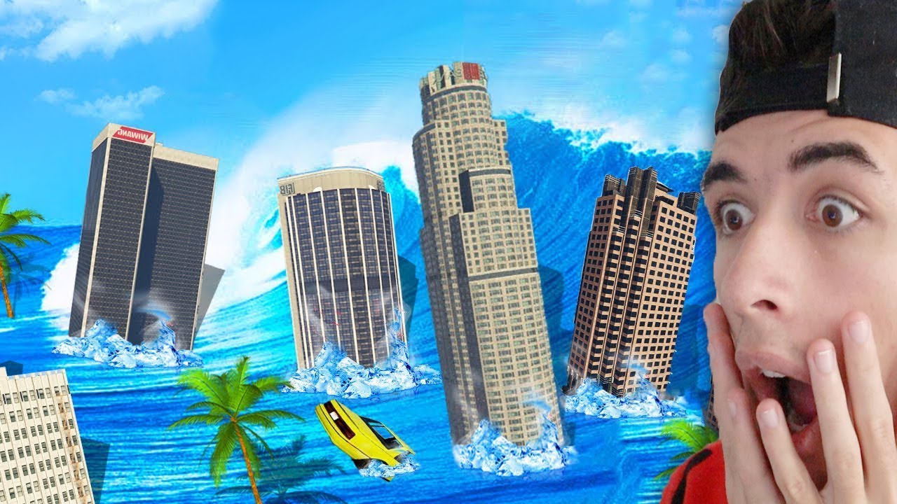 Supravietuieste TSUNAMI-ului in GTA 5!