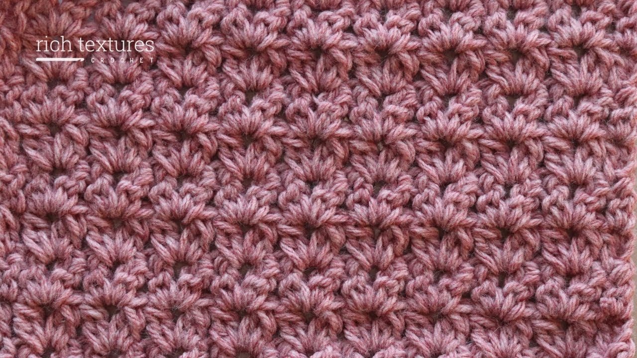 Двойной V-образный столбик | Как вязать крючком