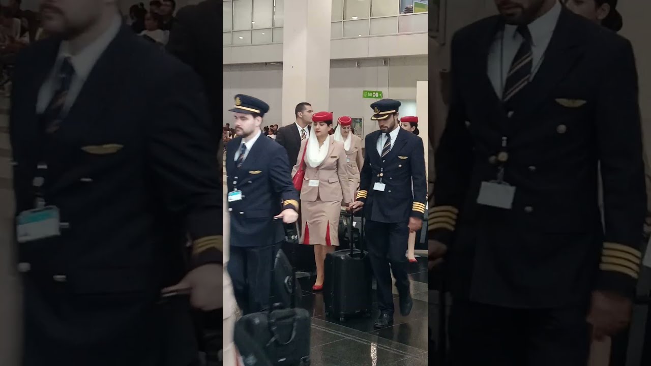 PILOT Crew Of EMIRATES AIRLINES Pilot Cabincrew Emiratesairlines Youtubeshorts GatchieJr33