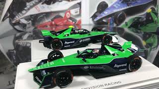 1:43　Envision Racing Nick Cassidy Spark 1/43 Envision Racing Formula E Cars of Nick Cassidy