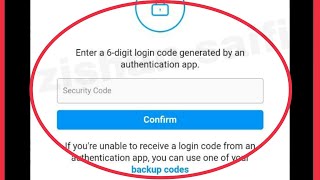 Instagram Instagram Lite Fix Enter A 6-Digit Login Code Generated By An Authentication App Problem