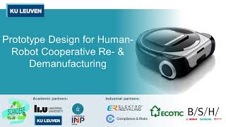 Design for Human-Robot Cooperative Re- & Demanufacturing | SCANDERE project