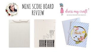 MINI SCOREBOARD REVIEW | DRESS MY CRAFT