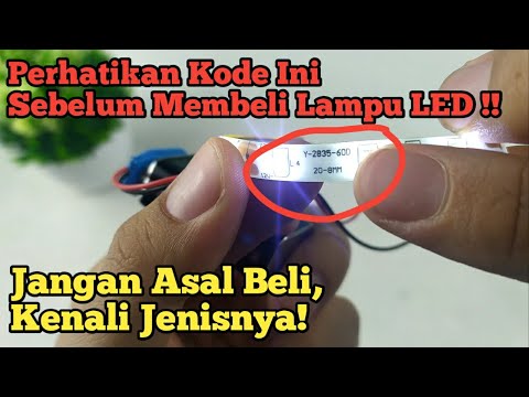 Video: Jalur LED terang: pengeluar, kecerahan tinggi dan ciri sambungan